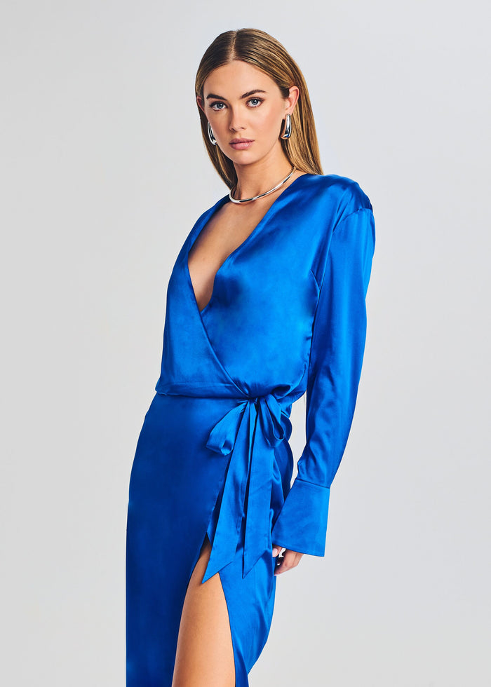 Dianie Silk Long Sleeve Robe