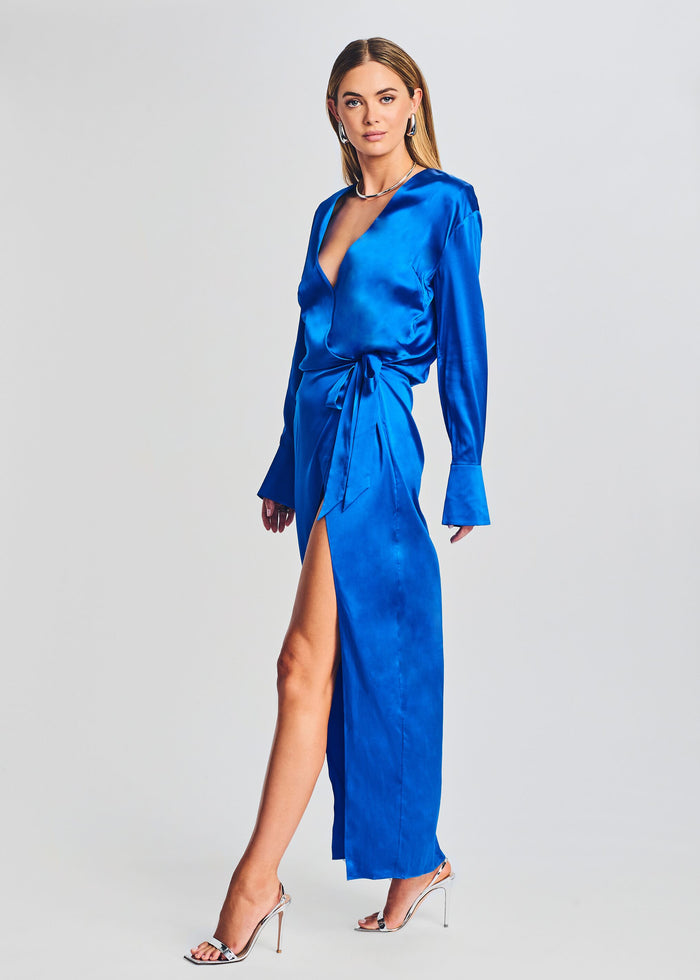 Dianie Silk Long Sleeve Robe