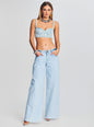 Elise Denim Top