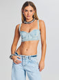 Elise Denim Top