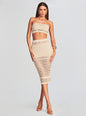 Luiz Knit Crochet Top