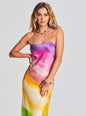Aimee Silk Long Dress