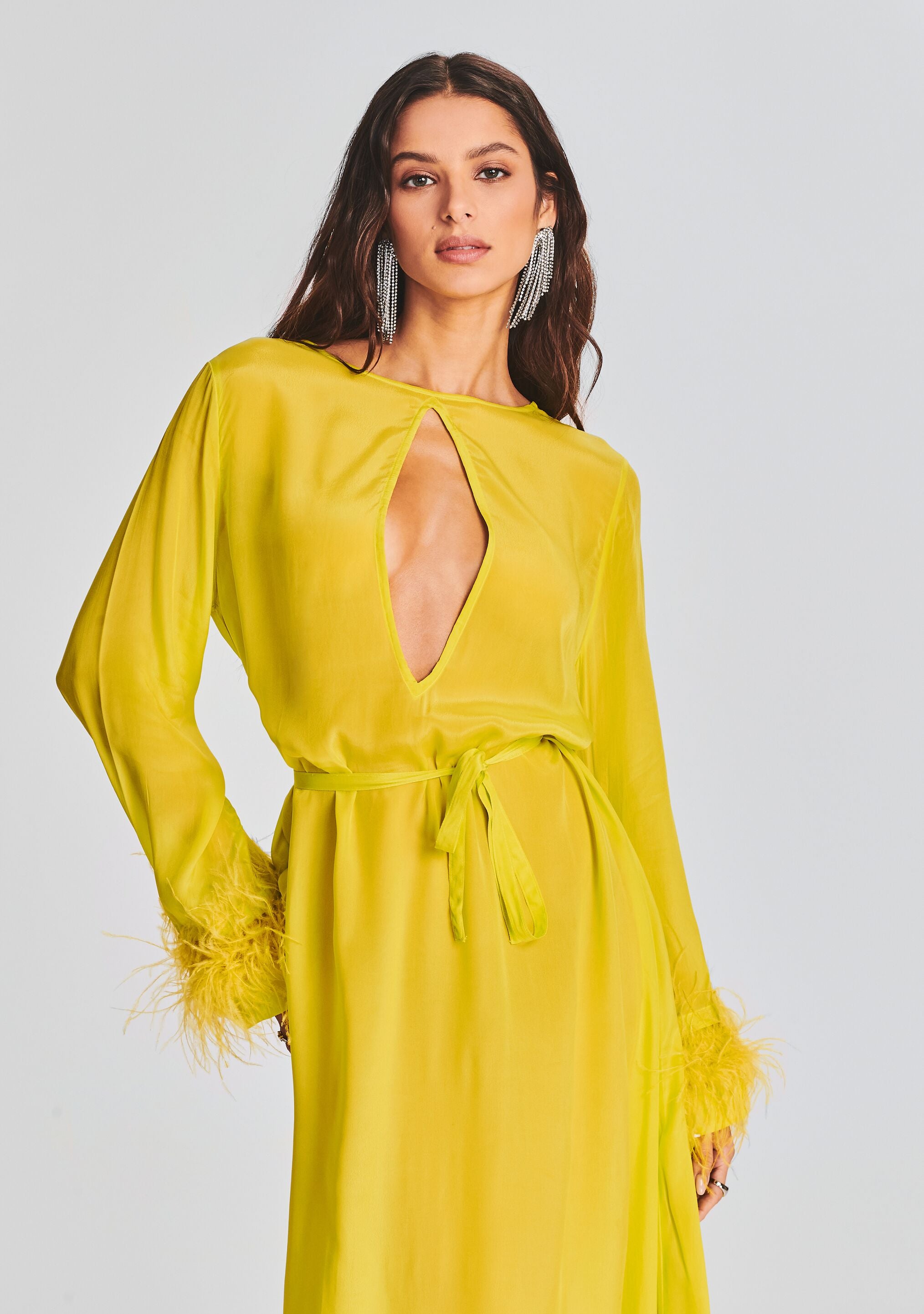 The odells deals maxi wrap dress
