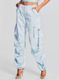 Lai Satin Cargo Pant