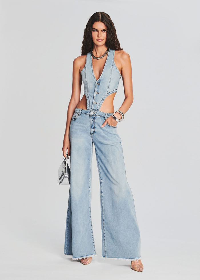 Dallas Denim Jumpsuit