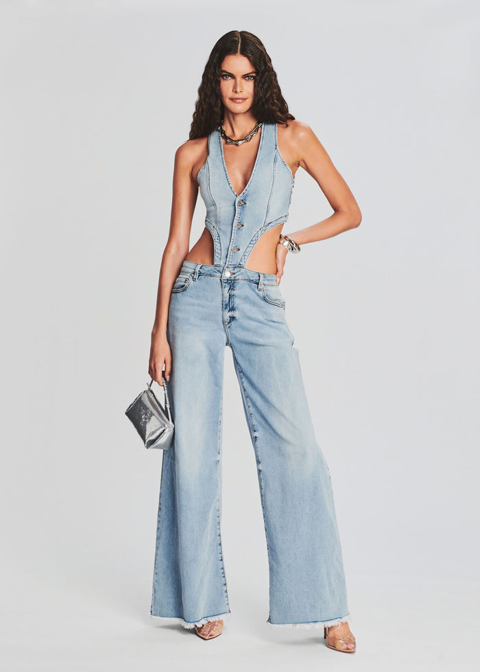 Dallas Denim Jumpsuit