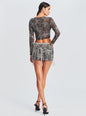 Bessie Sequin Top