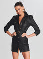Lema Coated Denim Dress