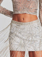 Beatrix Sequin Skirt - Retrofete