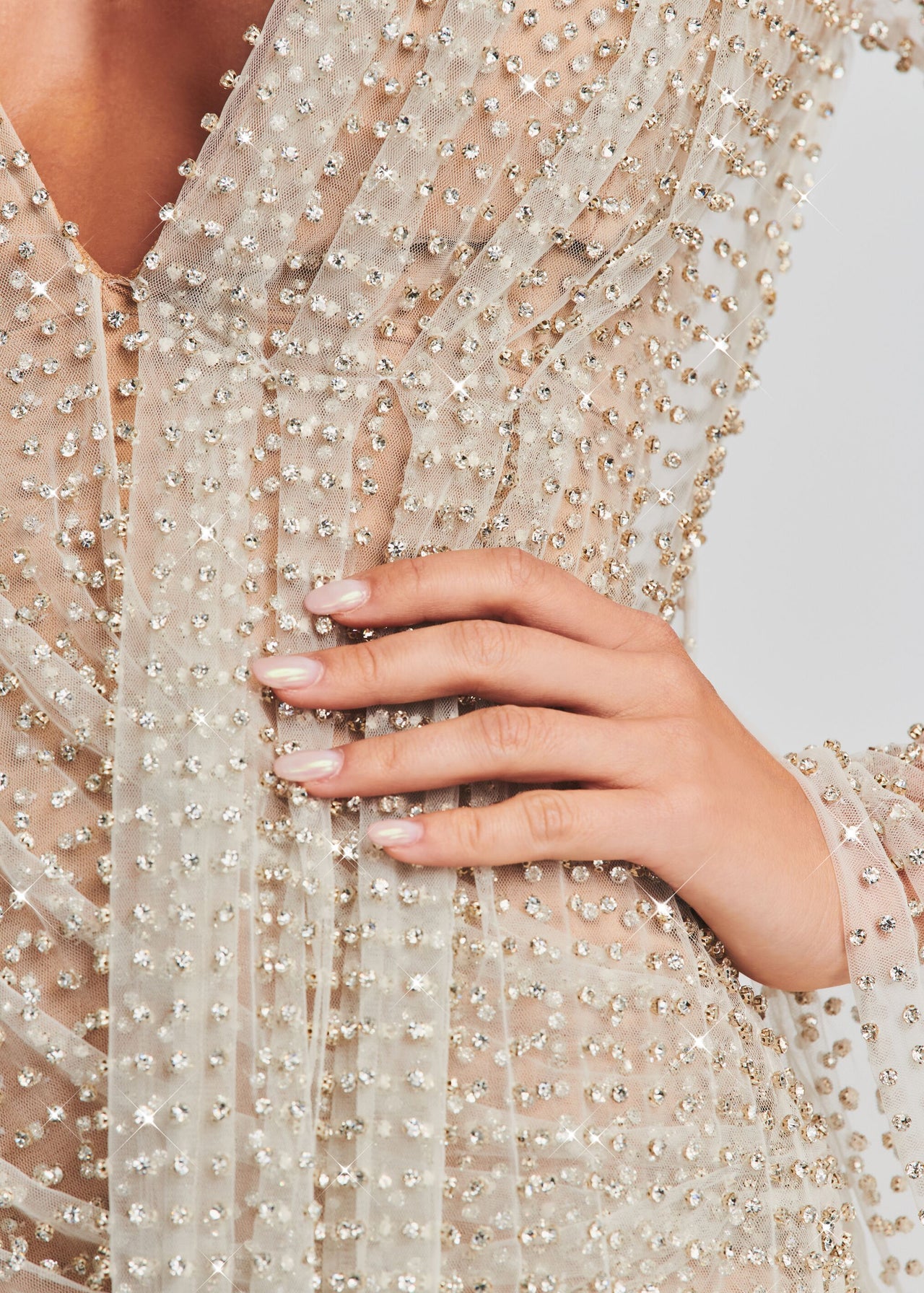 Opal Crystal Embellished Dress Retrofete Opal Crystal Embellished Dress Retrofete