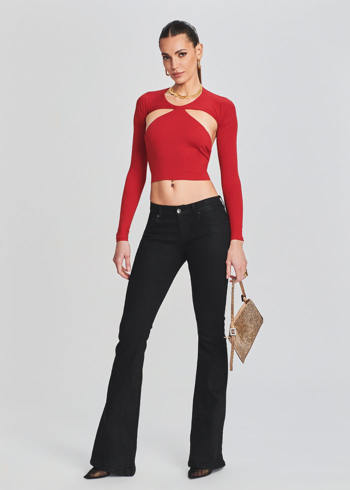 Demi Coated Denim Jean