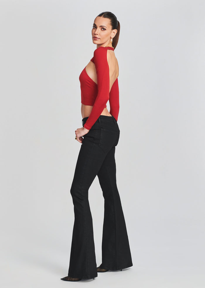 Demi Coated Denim Jean