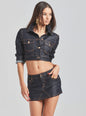 Ollie Cropped Denim Jacket