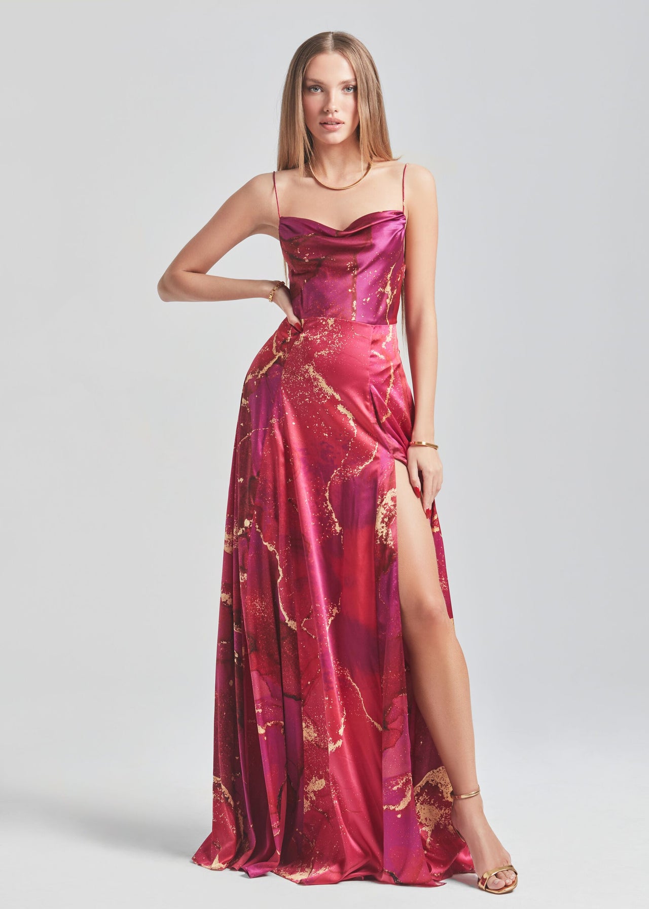 retro silk dress Gracie Silk Dress – Retrofete