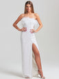 Dolly Sequin Feather Dress - Retrofete