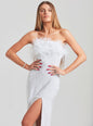 Dolly Sequin Feather Dress - Retrofete