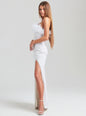 Dolly Sequin Feather Dress - Retrofete