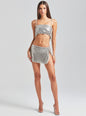 Kauren Embellished Chainmail Top