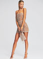 Dixie Sequin Fringe Dress - Retrofete