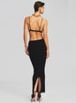 Sinclair Rib Knit Dress - Retrofete