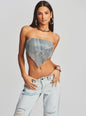 Milos Embellished Chainmail Top - Retrofete thumbnail media 1 of 6