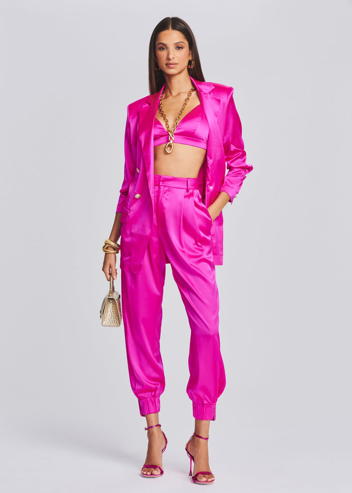 Pandora Silk Blazer - Retrofete