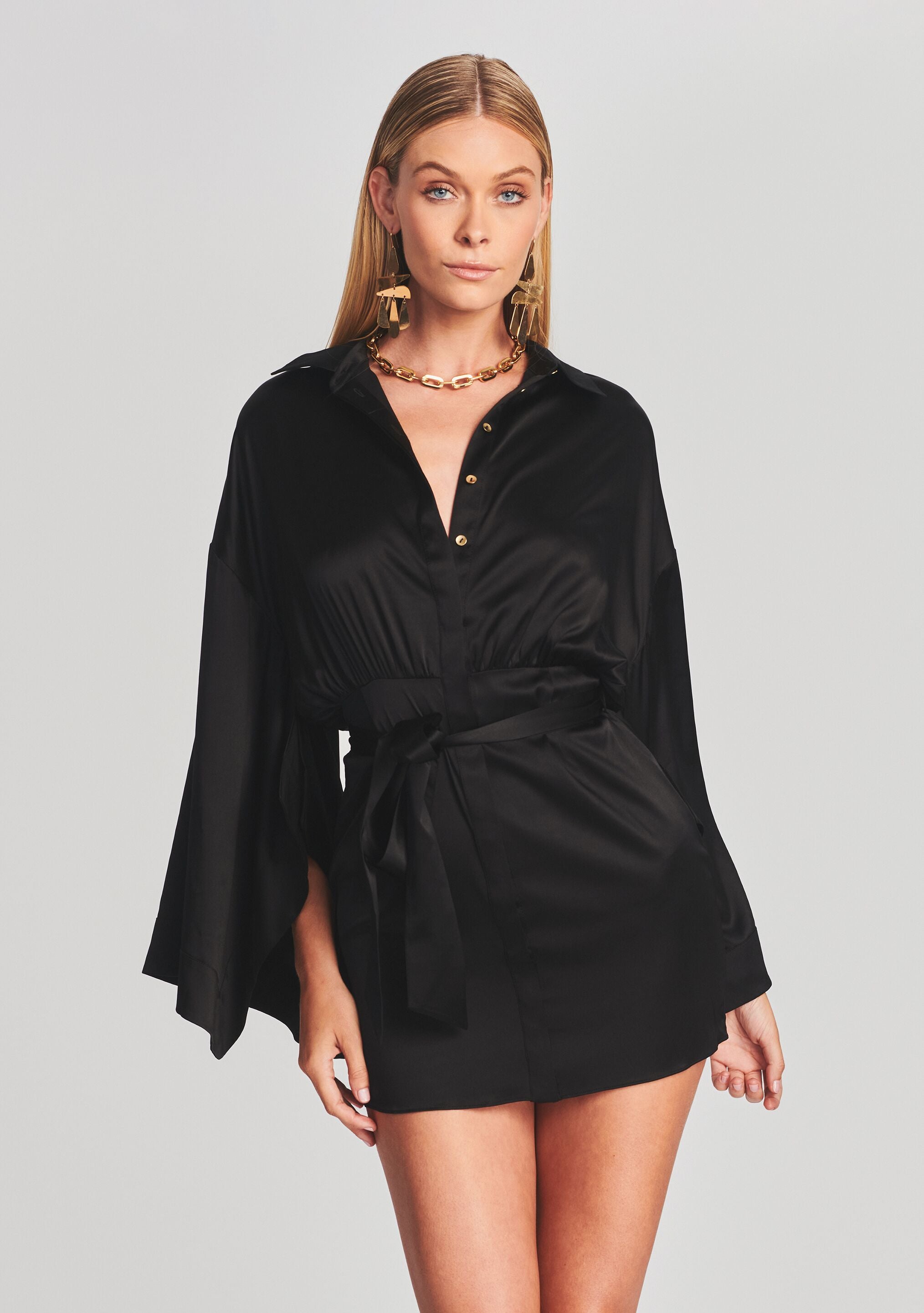 Scottie Silk Dress – Retrofete