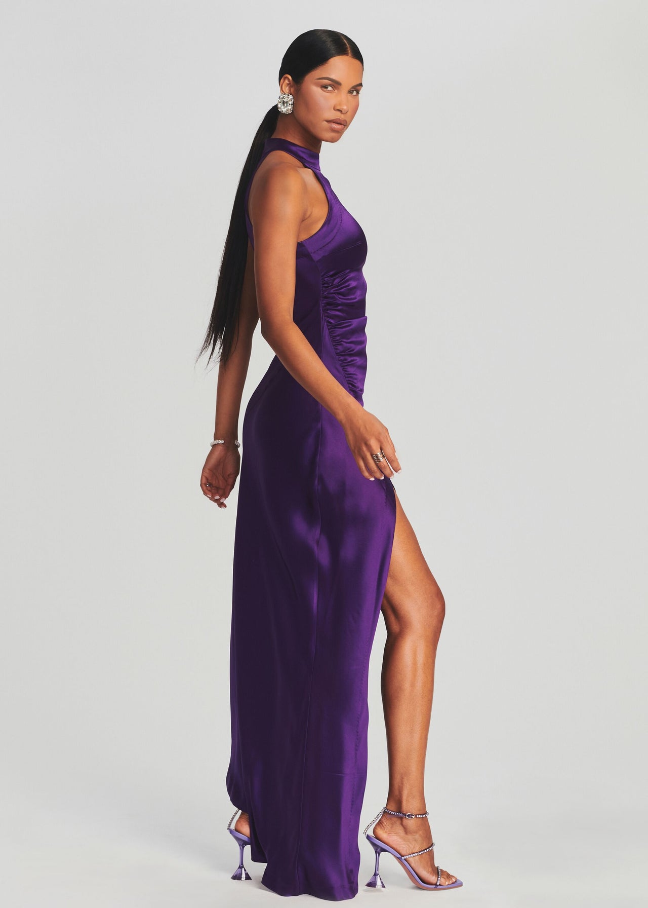 retrofete waldorf dress purple Retrofete Waldorf Dress Purple Size S / AUS 6-8