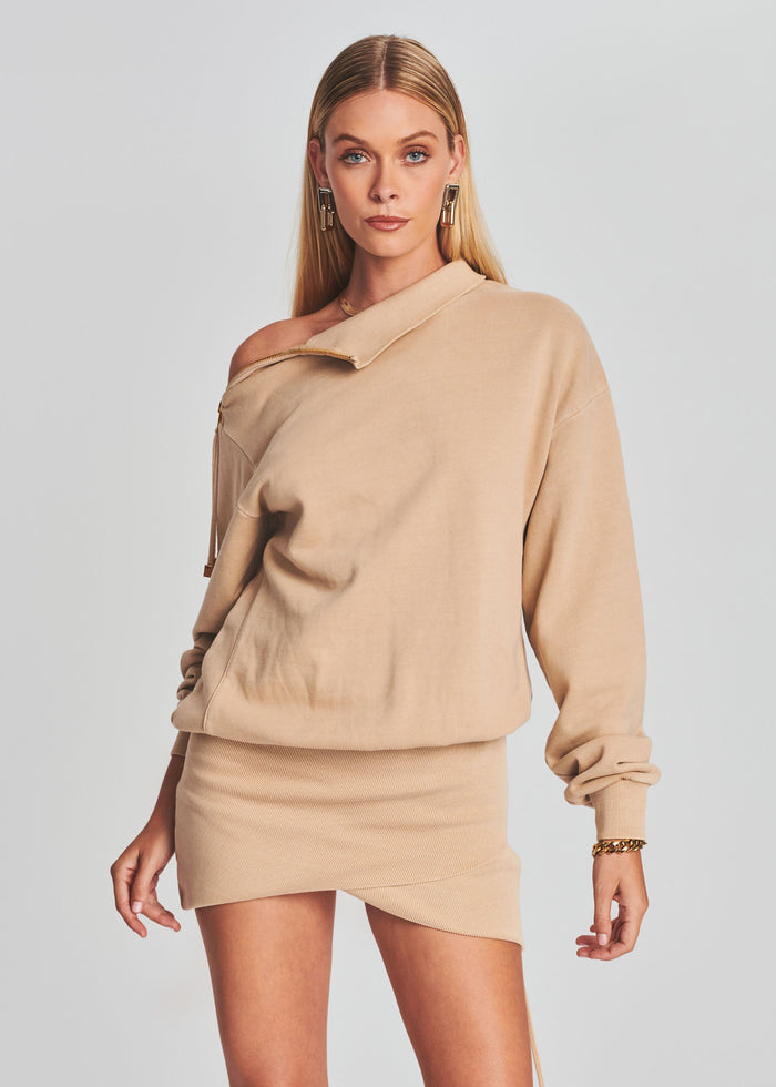 Charlotte Terry Sweatshirt Dress - Retrofete