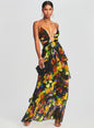 Paulina Silk Chiffon Dress