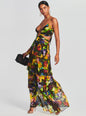 Paulina Silk Chiffon Dress