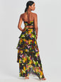 Paulina Silk Chiffon Dress