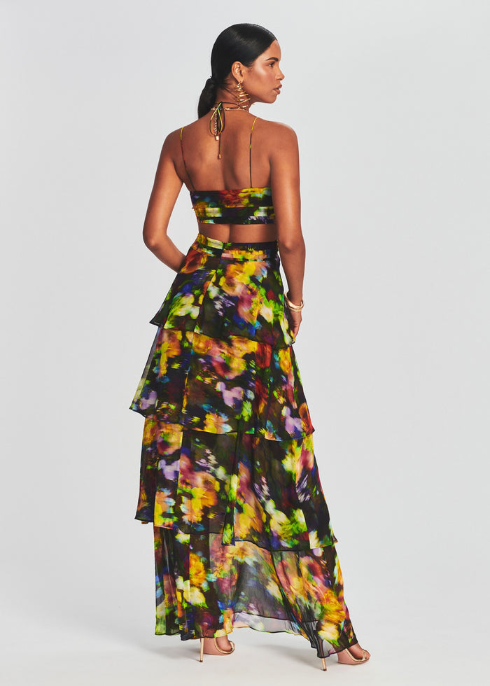 Paulina Silk Chiffon Dress