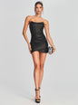James Coated Denim Mini Dress