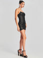 James Coated Denim Mini Dress