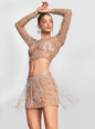 Beatrix Sequin Skirt - Retrofete thumbnail media 6 of 6