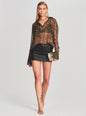 Ambrose Coated Denim Skirt - Retrofete