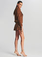 Low Rise Kirk Suede Studded Skirt - Retrofete