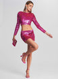 Leanne Feather Sequin Top - Retrofete