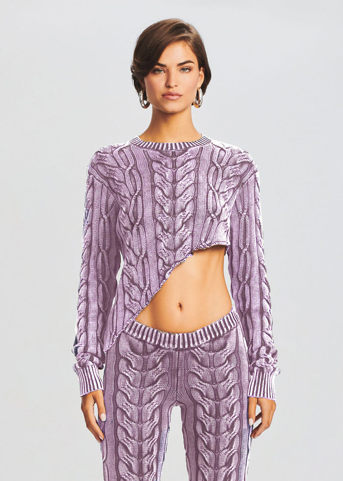 Orchis Cable Knit Sweater