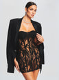 Bryson Embellished Lace Dress - Retrofete
