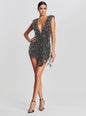 Onyx Crystal Embellished Dress