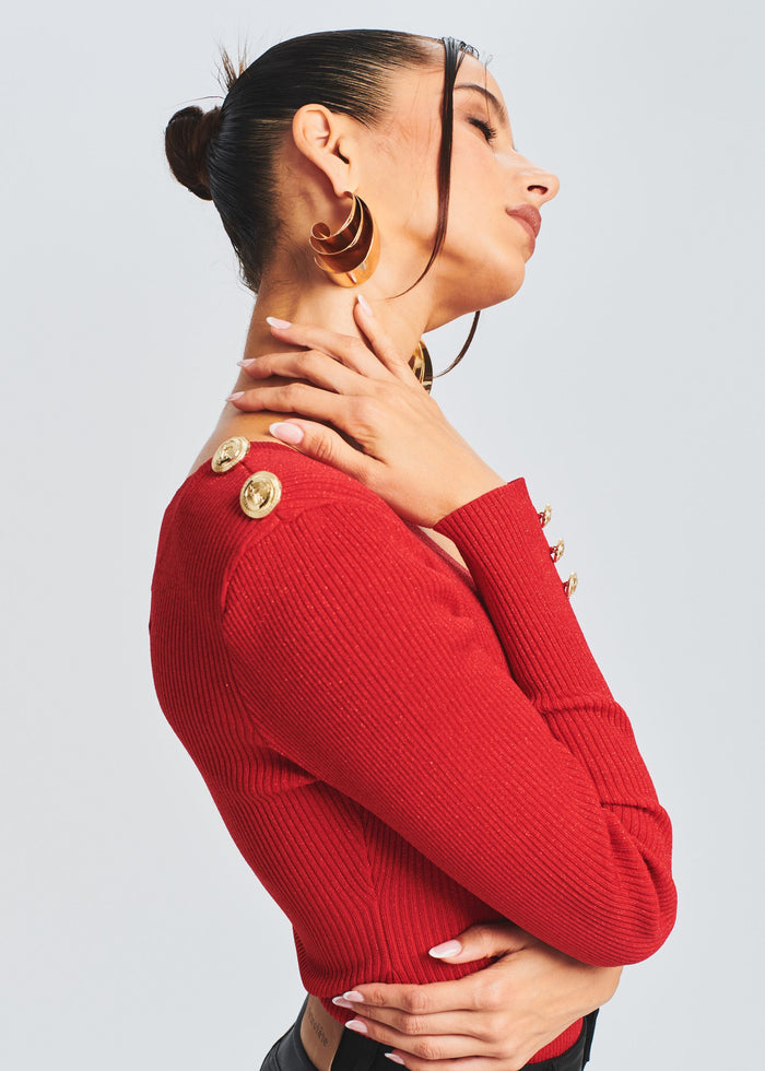 Bella Rib Knit Top