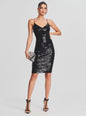 Amber Sequin Knit Dress - Retrofete