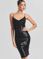 Amber Sequin Knit Dress - Retrofete