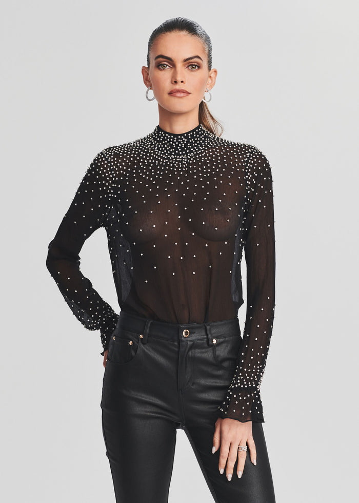 Joyce Silk Chiffon Top
