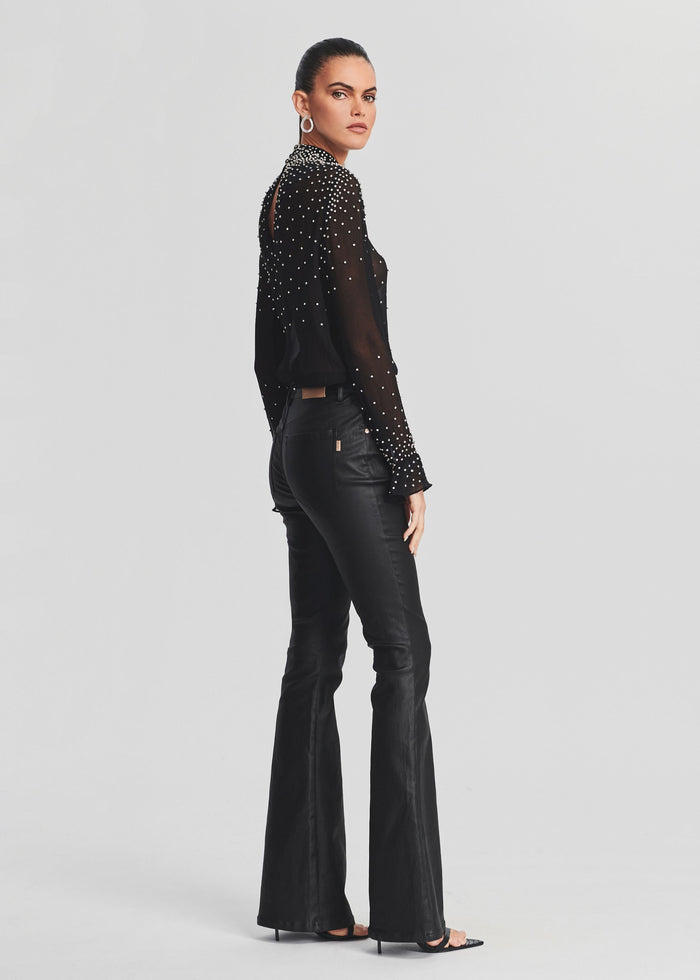 Joyce Silk Chiffon Top