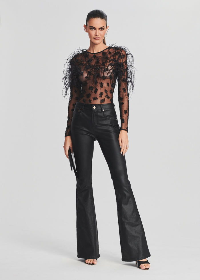 Sarabeth Feather Bodysuit