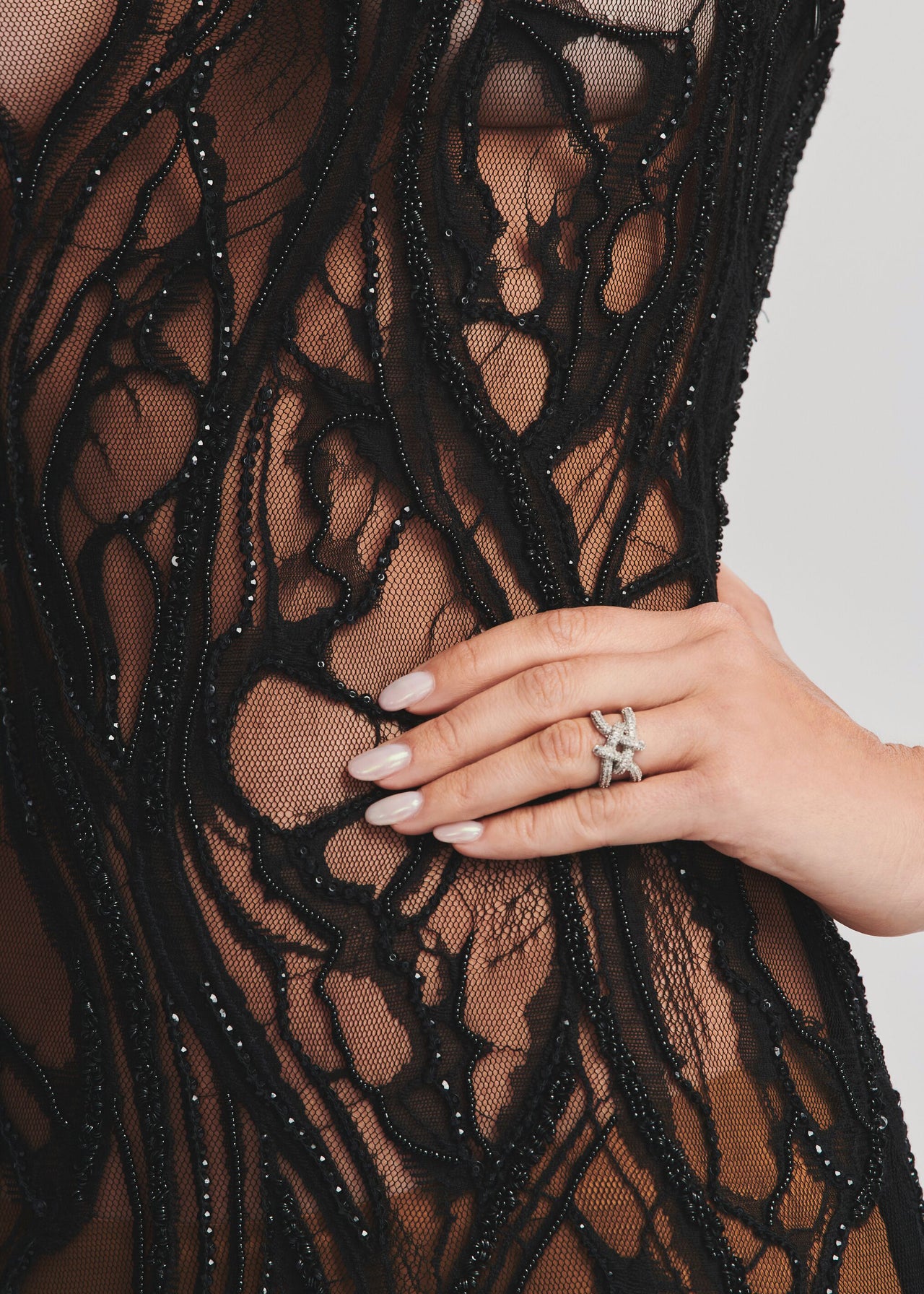 retrofete sheer dress Retrofete Hayden Dress by Retrofete