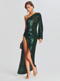Celeste Sequin Crochet Dress